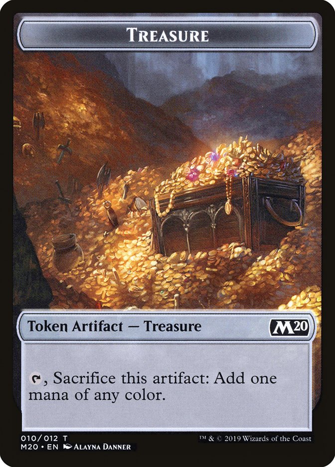 Treasure Token [Core Set 2020 Tokens] | Gear Gaming Bentonville