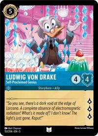Ludwig Von Drake - Self-Proclaimed Genius (151/204) [Shimmering Skies] | Gear Gaming Bentonville