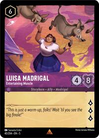 Luisa Madrigal - Entertaining Muscle (45/204) [Shimmering Skies] | Gear Gaming Bentonville