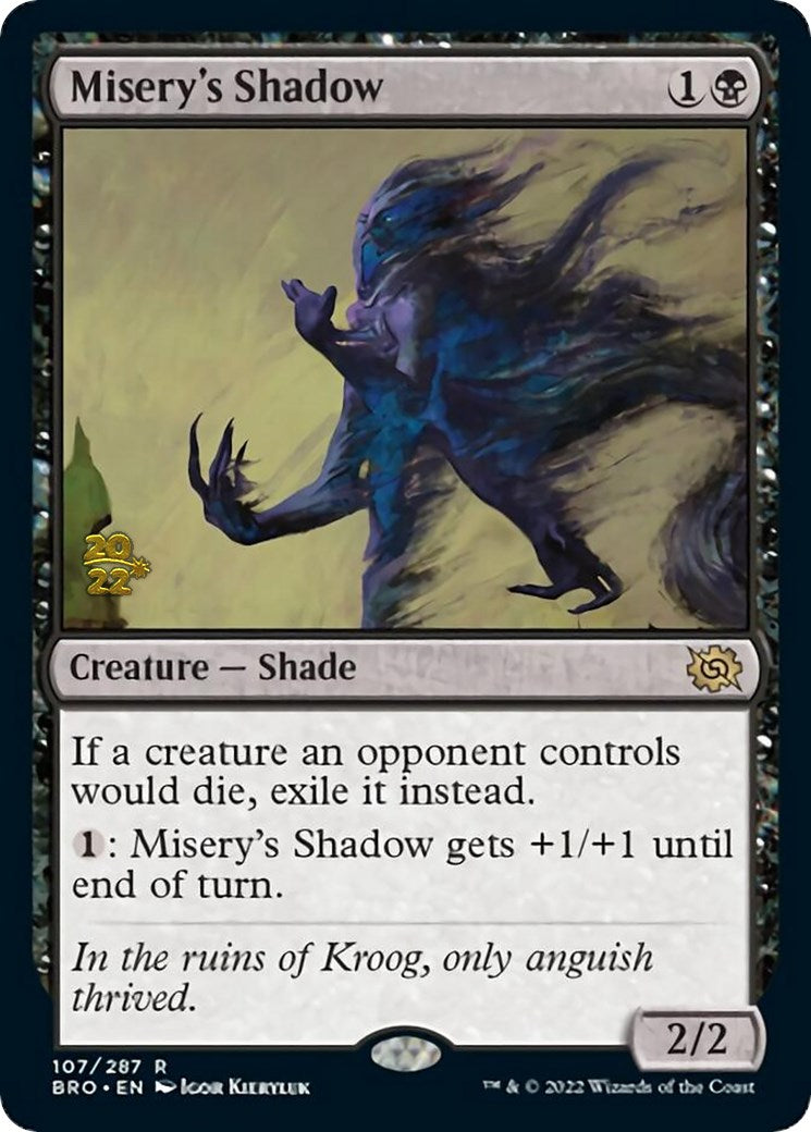 Misery's Shadow [The Brothers' War Prerelease Promos] | Gear Gaming Bentonville
