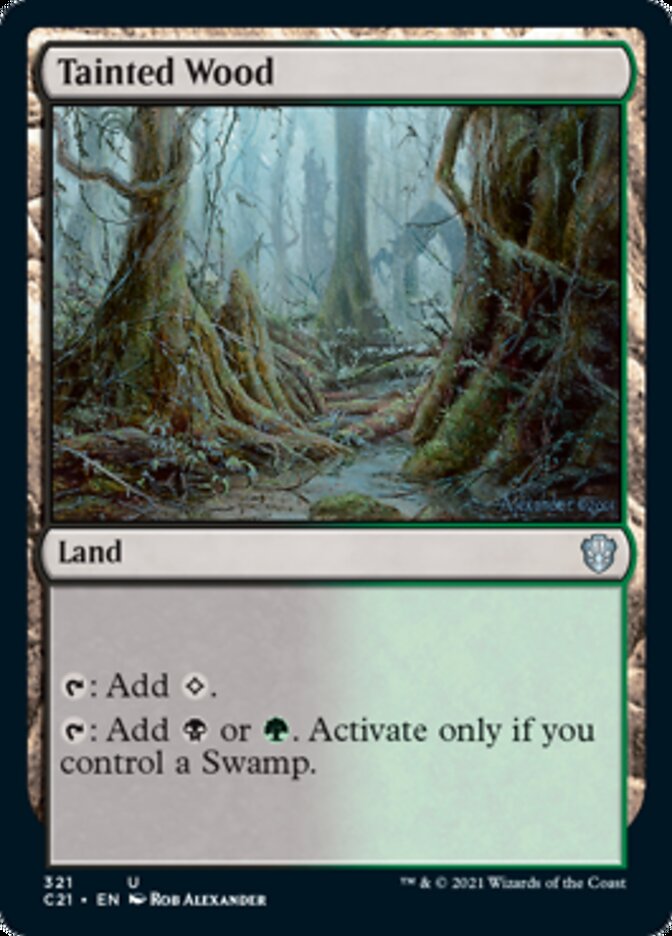 Tainted Wood [Commander 2021] | Gear Gaming Bentonville