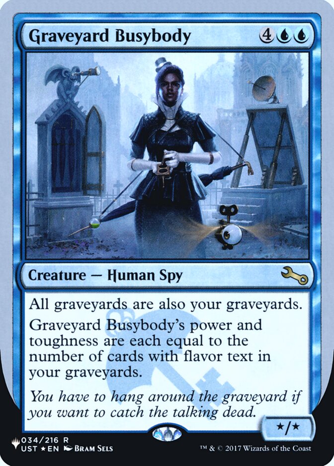 Graveyard Busybody (Unfinity Foil Edition) [The List] | Gear Gaming Bentonville