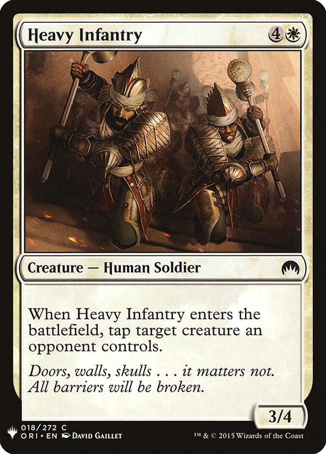 Heavy Infantry [Mystery Booster] | Gear Gaming Bentonville