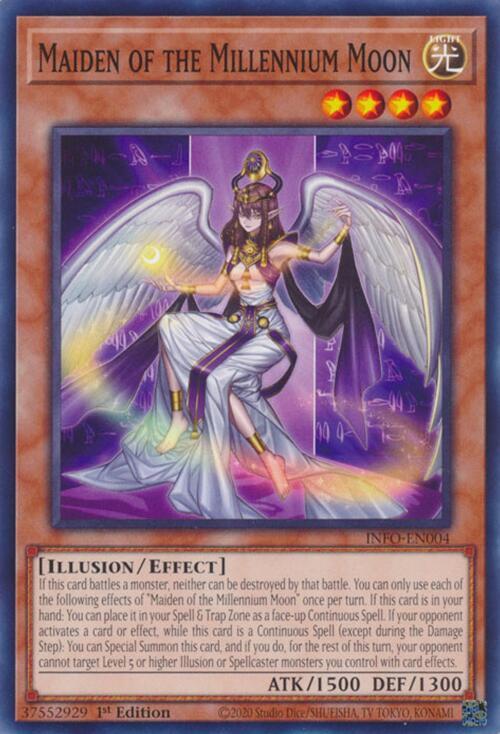 Maiden of the Millennium Moon [INFO-EN004] Common | Gear Gaming Bentonville