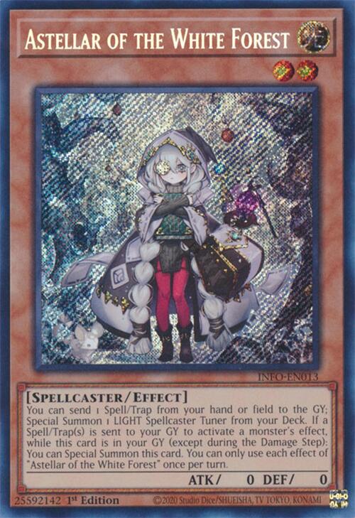 Astellar of the White Forest [INFO-EN013] Secret Rare | Gear Gaming Bentonville