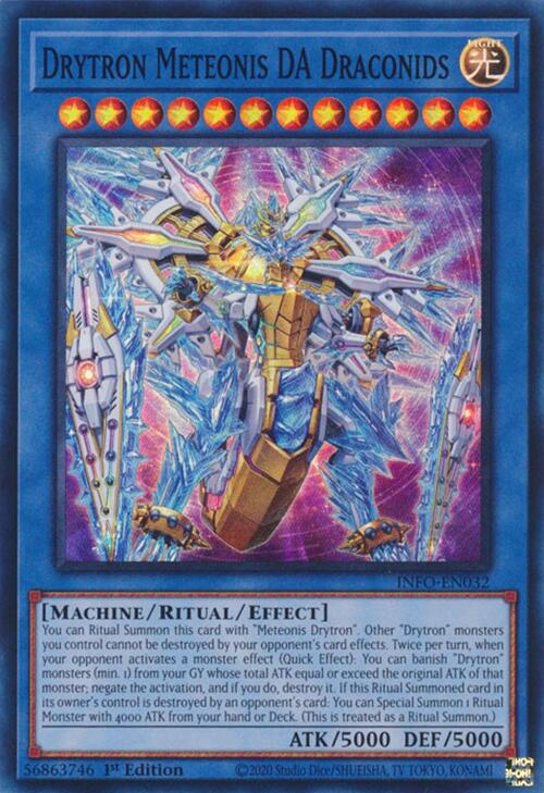 Drytron Meteonis DA Draconids [INFO-EN032] Super Rare | Gear Gaming Bentonville