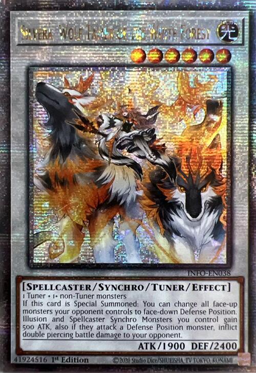 Silvera, Wolf Tamer of the White Forest (Quarter Century Secret Rare) [INFO-EN038] Quarter Century Secret Rare | Gear Gaming Bentonville