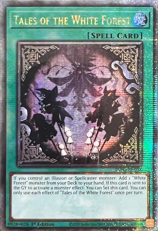 Tales of the White Forest (Quarter Century Secret Rare) [INFO-EN058] Quarter Century Secret Rare | Gear Gaming Bentonville