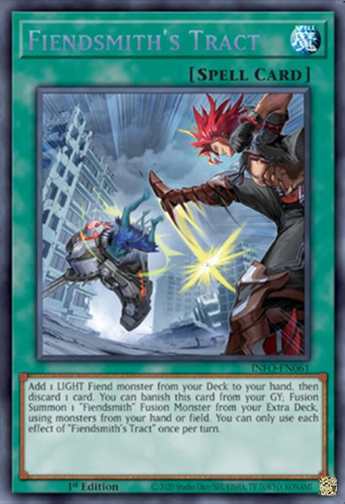 Fiendsmith's Tract [INFO-EN061] Secret Rare | Gear Gaming Bentonville