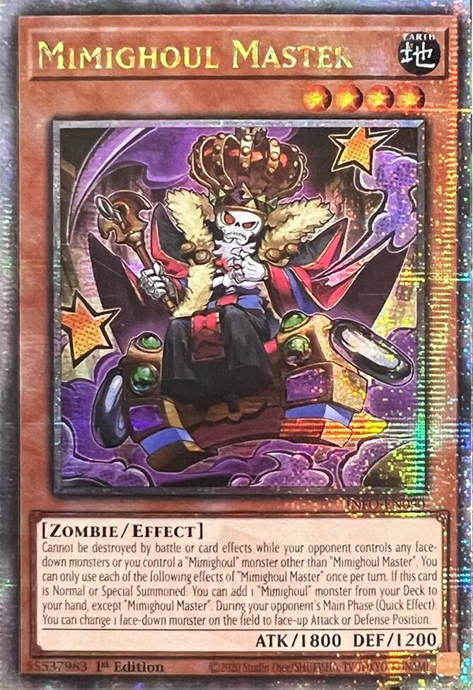 Mimighoul Master (Quarter Century Secret Rare) [INFO-EN090] Quarter Century Secret Rare | Gear Gaming Bentonville