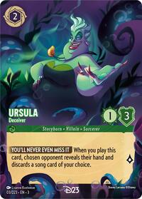 Ursula - Deceiver (3) [D23 Promos] | Gear Gaming Bentonville