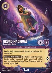 Bruno Madrigal - Undetected Uncle (4) [D23 Promos] | Gear Gaming Bentonville