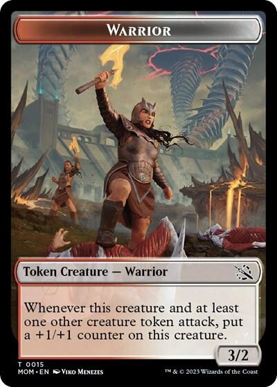 Warrior // Phyrexian Hydra (0012) Double-Sided Token [March of the Machine Tokens] | Gear Gaming Bentonville