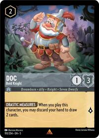 Doc - Bold Knight (193/204) [Shimmering Skies] | Gear Gaming Bentonville