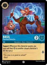 Basil - Practiced Detective (153/204) [Shimmering Skies] | Gear Gaming Bentonville