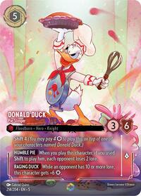 Donald Duck - Pie Slinger (Enchanted) (214/204) [Shimmering Skies] | Gear Gaming Bentonville