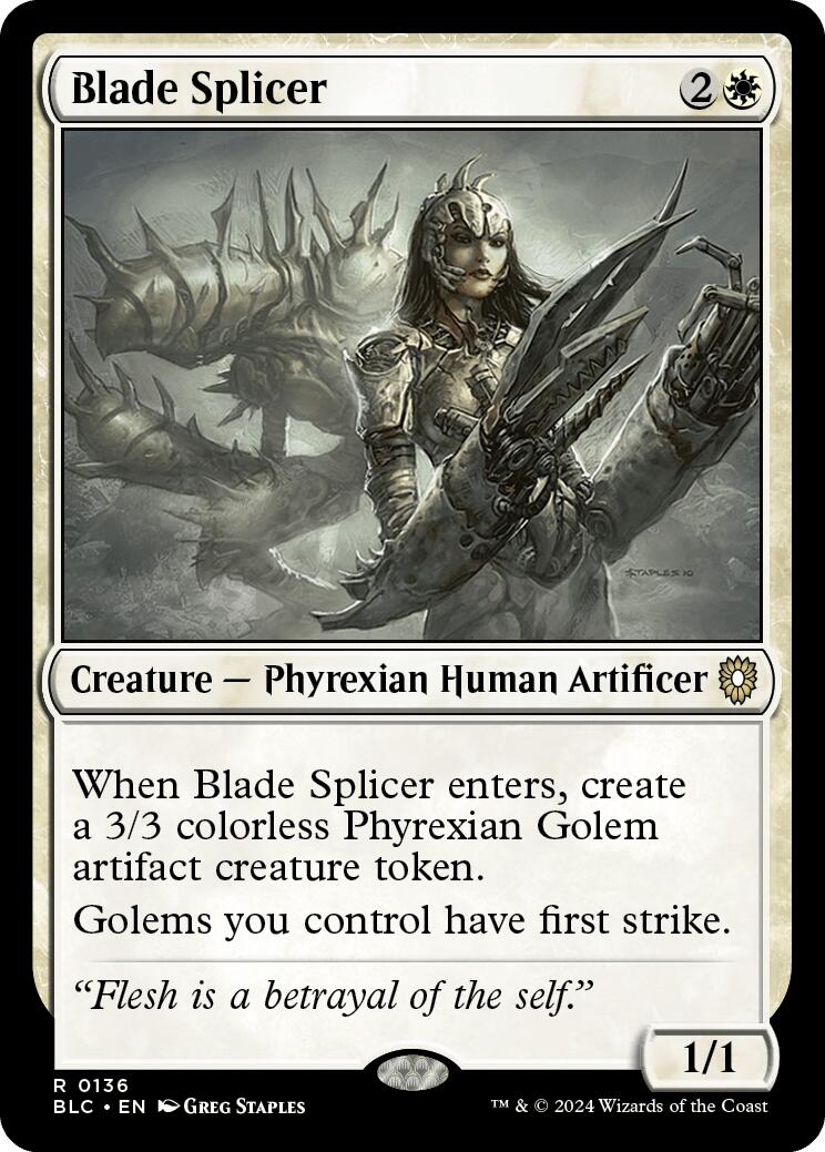 Blade Splicer [Bloomburrow Commander] | Gear Gaming Bentonville