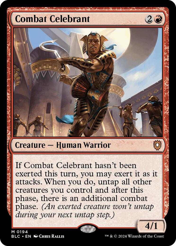 Combat Celebrant [Bloomburrow Commander] | Gear Gaming Bentonville