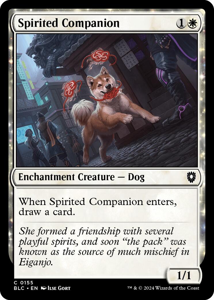 Spirited Companion [Bloomburrow Commander] | Gear Gaming Bentonville