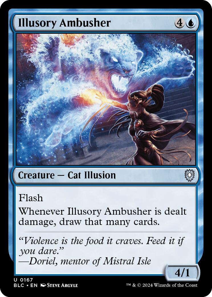 Illusory Ambusher [Bloomburrow Commander] | Gear Gaming Bentonville