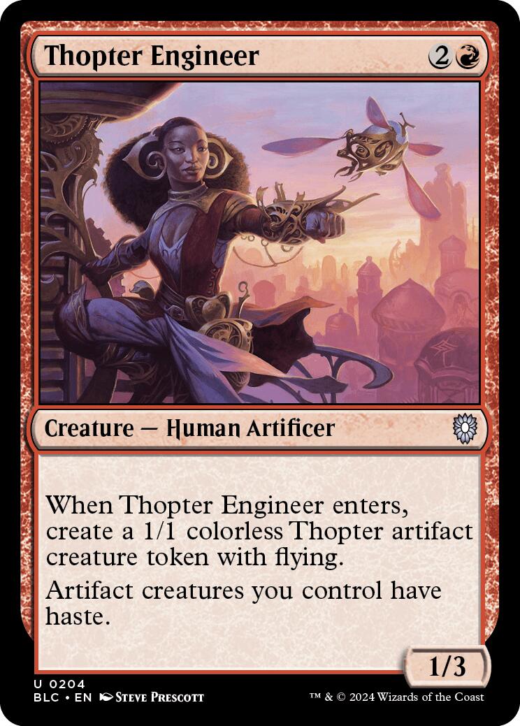 Thopter Engineer [Bloomburrow Commander] | Gear Gaming Bentonville