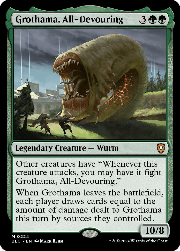 Grothama, All-Devouring [Bloomburrow Commander] | Gear Gaming Bentonville