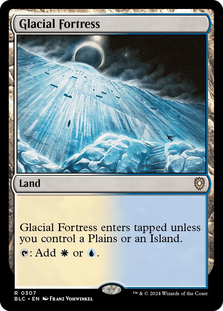 Glacial Fortress [Bloomburrow Commander] | Gear Gaming Bentonville