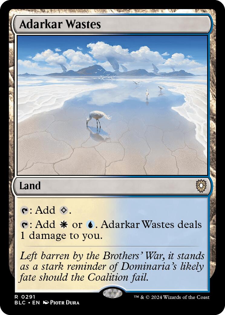 Adarkar Wastes [Bloomburrow Commander] | Gear Gaming Bentonville