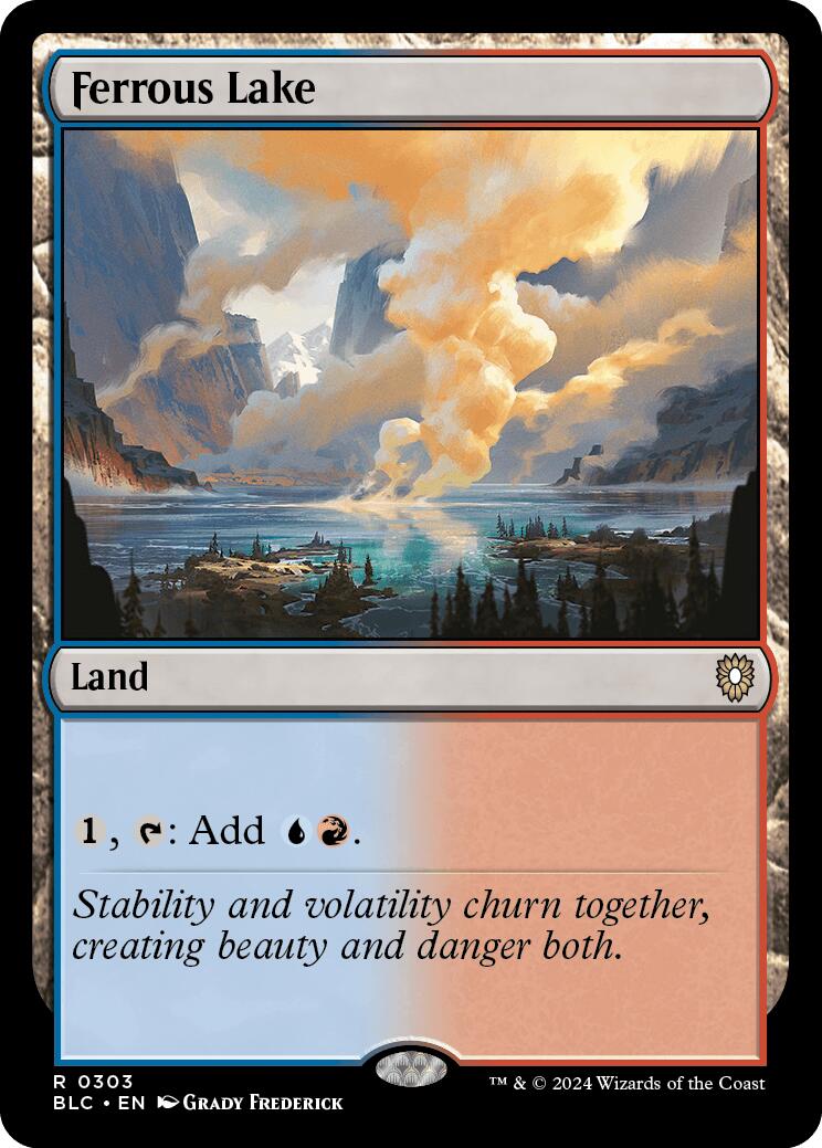 Ferrous Lake [Bloomburrow Commander] | Gear Gaming Bentonville