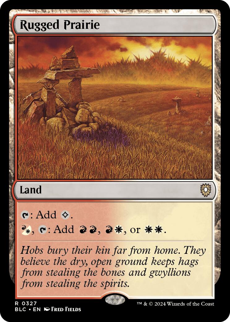 Rugged Prairie [Bloomburrow Commander] | Gear Gaming Bentonville