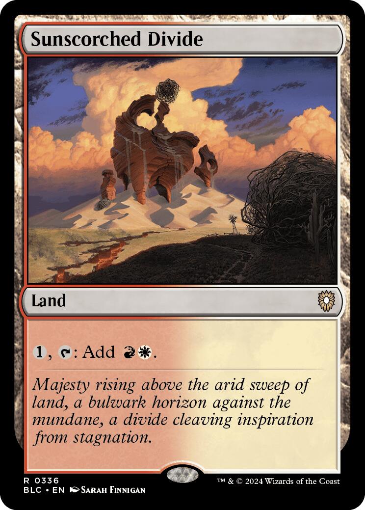Sunscorched Divide [Bloomburrow Commander] | Gear Gaming Bentonville