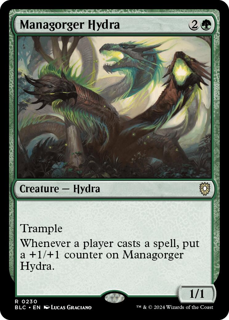 Managorger Hydra [Bloomburrow Commander] | Gear Gaming Bentonville