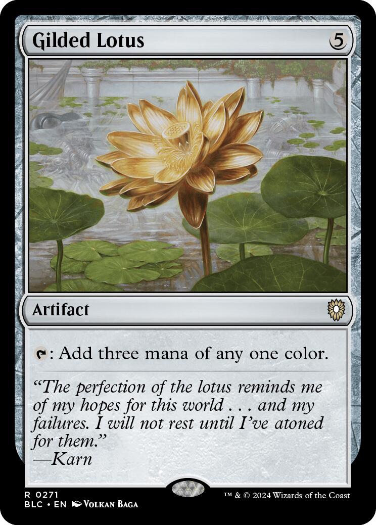 Gilded Lotus [Bloomburrow Commander] | Gear Gaming Bentonville