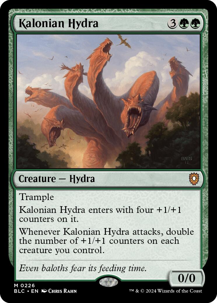 Kalonian Hydra [Bloomburrow Commander] | Gear Gaming Bentonville