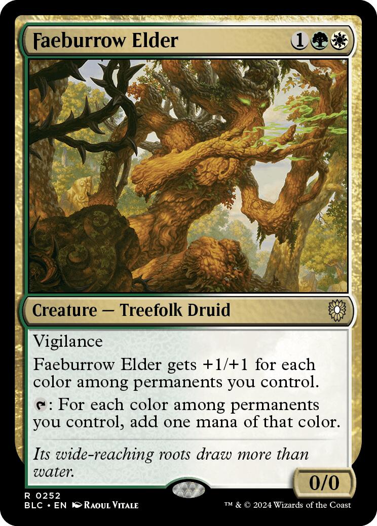 Faeburrow Elder [Bloomburrow Commander] | Gear Gaming Bentonville