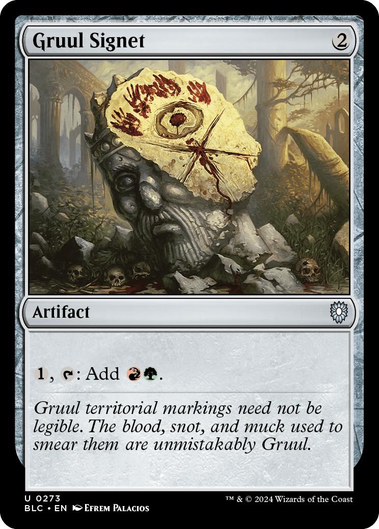 Gruul Signet [Bloomburrow Commander] | Gear Gaming Bentonville