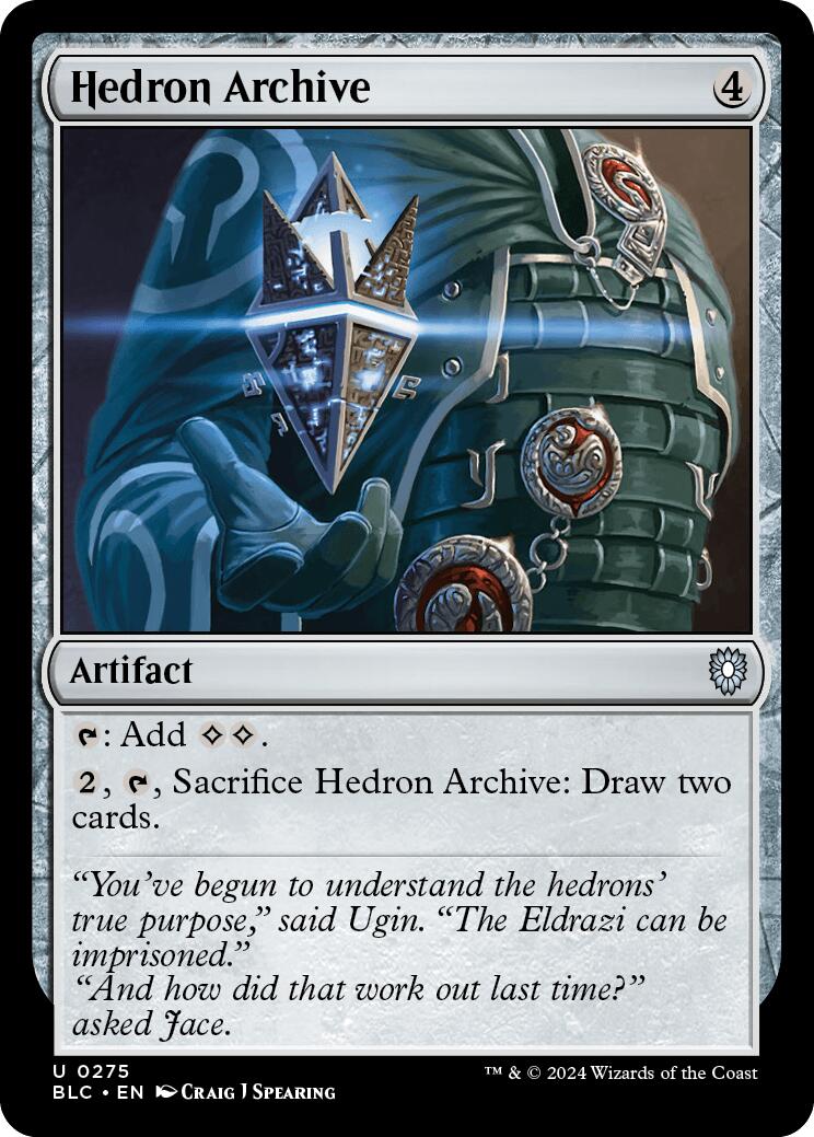 Hedron Archive [Bloomburrow Commander] | Gear Gaming Bentonville