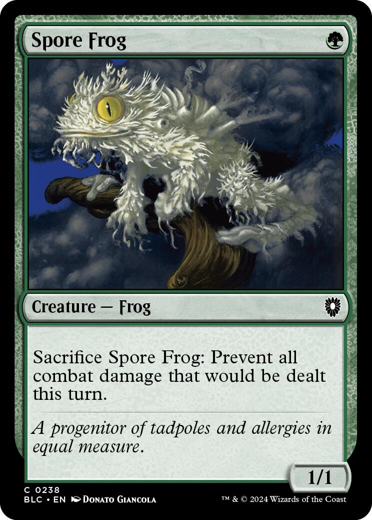 Spore Frog [Bloomburrow Commander] | Gear Gaming Bentonville