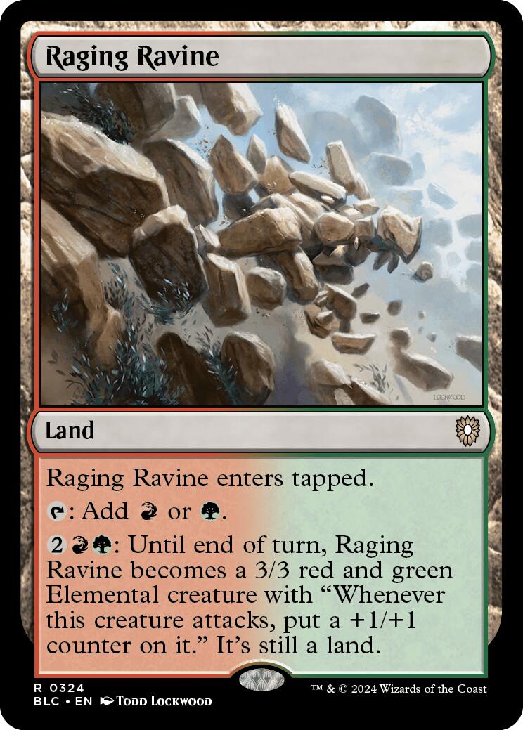 Raging Ravine [Bloomburrow Commander] | Gear Gaming Bentonville