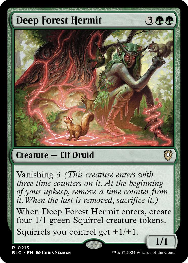 Deep Forest Hermit [Bloomburrow Commander] | Gear Gaming Bentonville