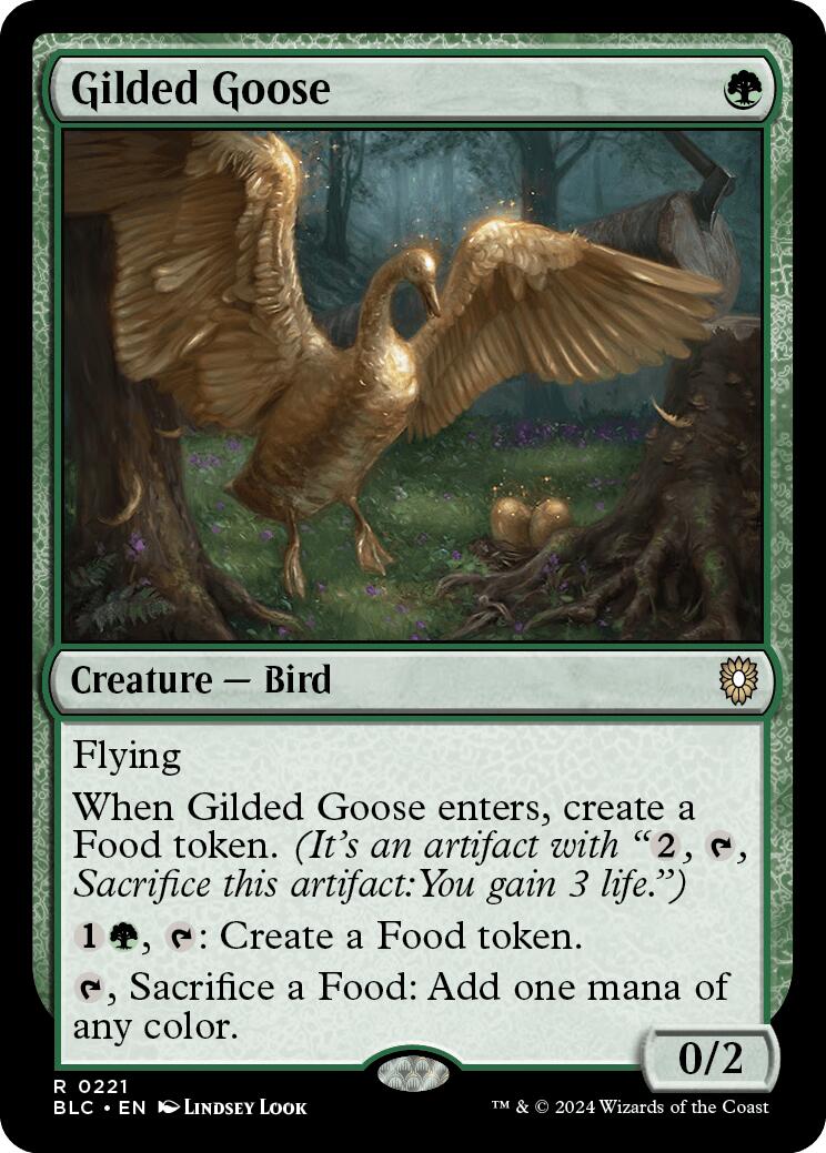 Gilded Goose [Bloomburrow Commander] | Gear Gaming Bentonville