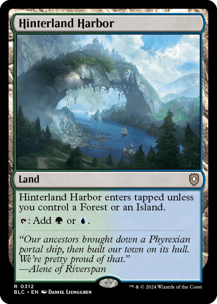 Hinterland Harbor [Bloomburrow Commander] | Gear Gaming Bentonville