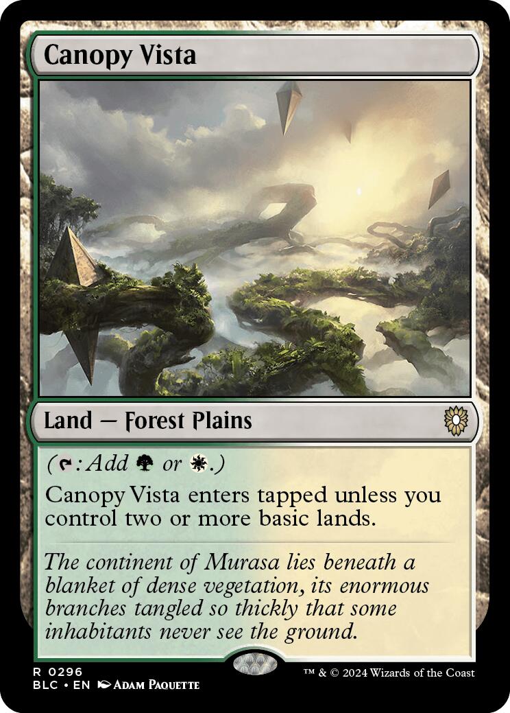 Canopy Vista [Bloomburrow Commander] | Gear Gaming Bentonville