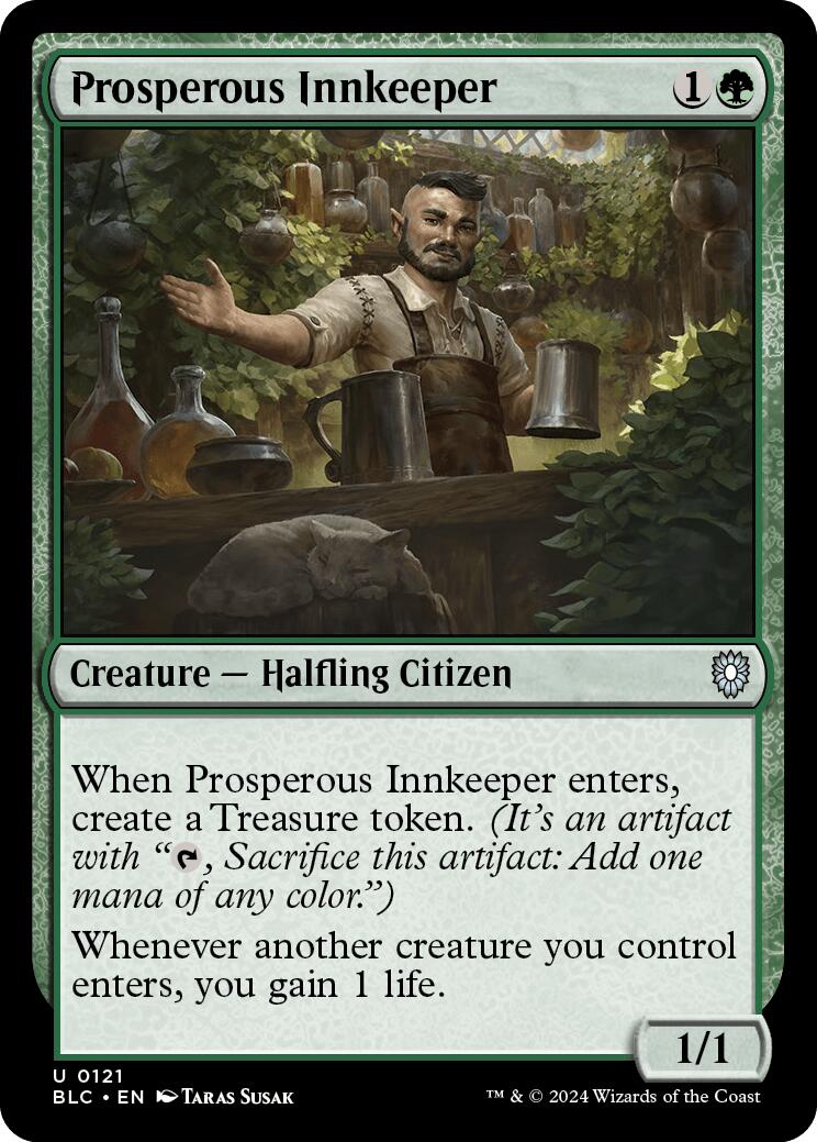 Prosperous Innkeeper [Bloomburrow Commander] | Gear Gaming Bentonville