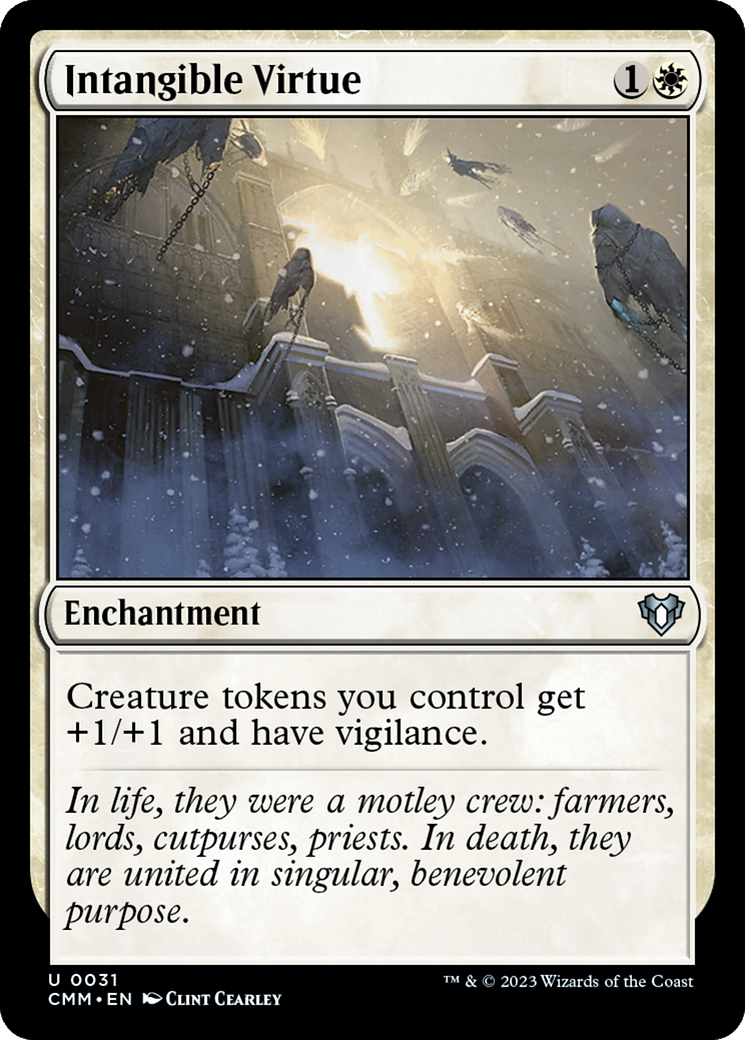 Intangible Virtue [Commander Masters] | Gear Gaming Bentonville