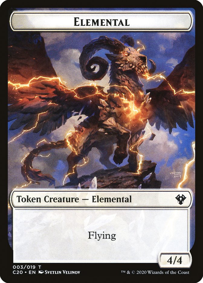 Kraken // Elemental (010) Double-Sided Token [Commander 2020 Tokens] | Gear Gaming Bentonville