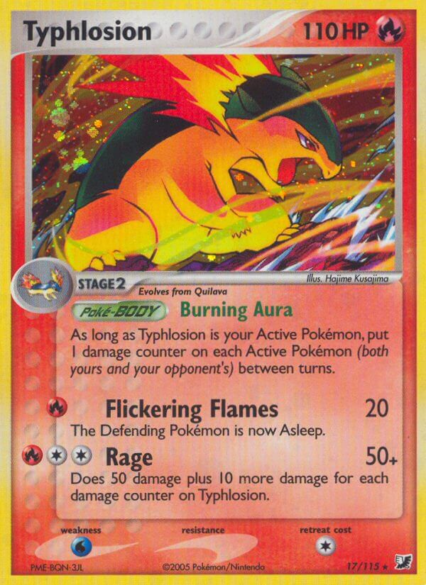 Typhlosion(17/115) (Theme Deck Exclusive) [EX: Unseen Forces] | Gear Gaming Bentonville