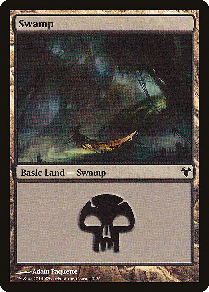 Swamp (20) [Modern Event Deck 2014] | Gear Gaming Bentonville