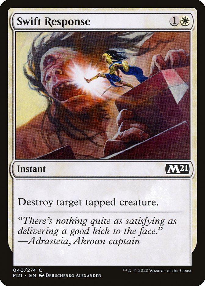 Swift Response [Core Set 2021] | Gear Gaming Bentonville