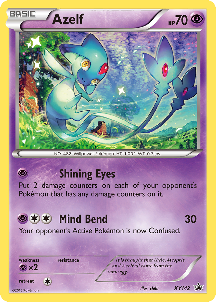 Azelf (XY142) [XY: Black Star Promos] | Gear Gaming Bentonville